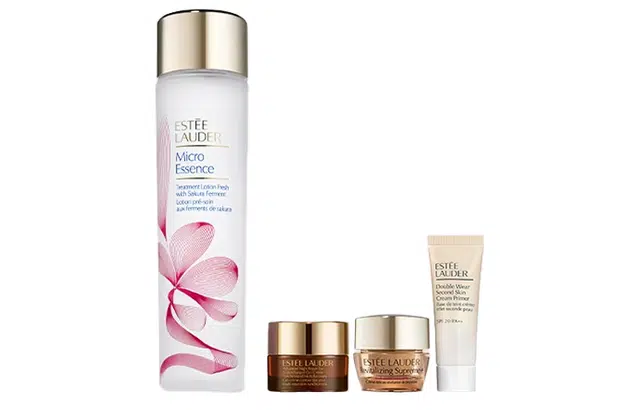 雅诗兰黛 樱花发酵微精华护理乳液亮白套装 滋润