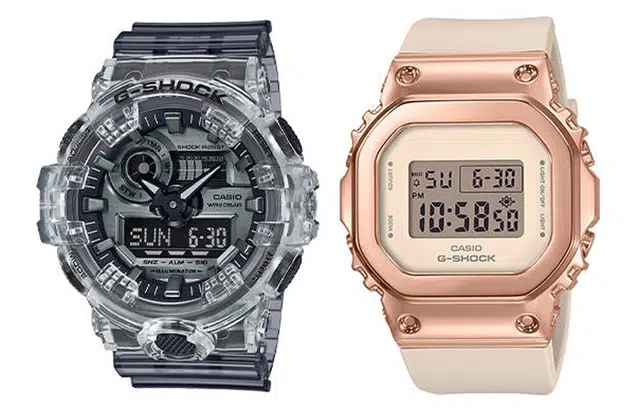 CASIO G-SHOCK 200 GA-700SK-1A GM-S5600PG-4