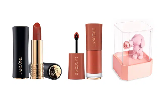 兰蔻 提升气色 彩妆套装 丝绒缎面自然奶油肌哑光雾面提亮肤色