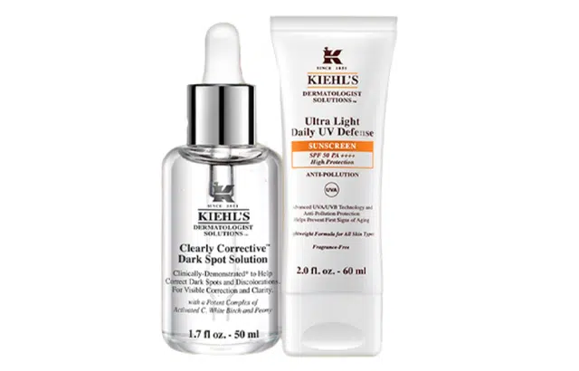 科颜氏 轻盈焕亮护肤套装 防晒