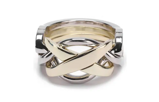 HANAYAMA Cast Puzzle Ring 4