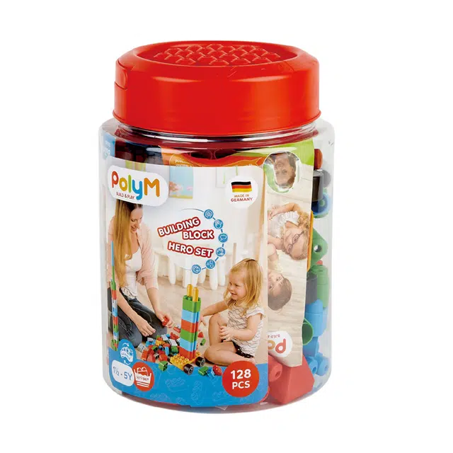 HAPE PolyM 128pcs 760084