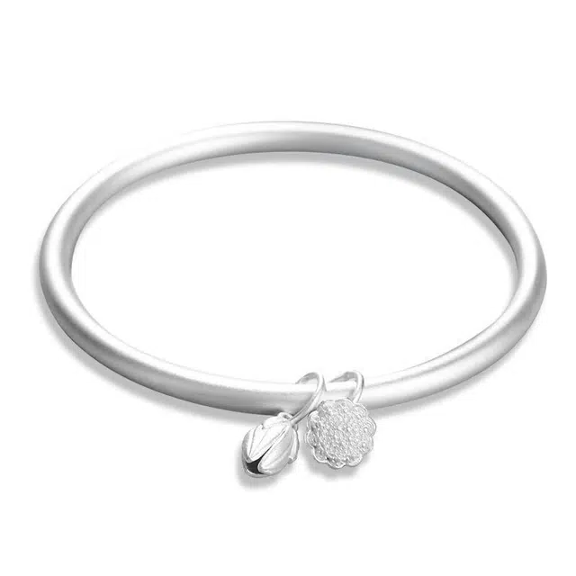 优态 古法莲心 两世欢 合金 手镯 通用