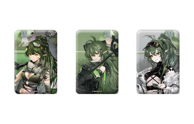 明日方舟 明日方舟 嘉维尔 长夏装扮 角色长条徽章组 徽章