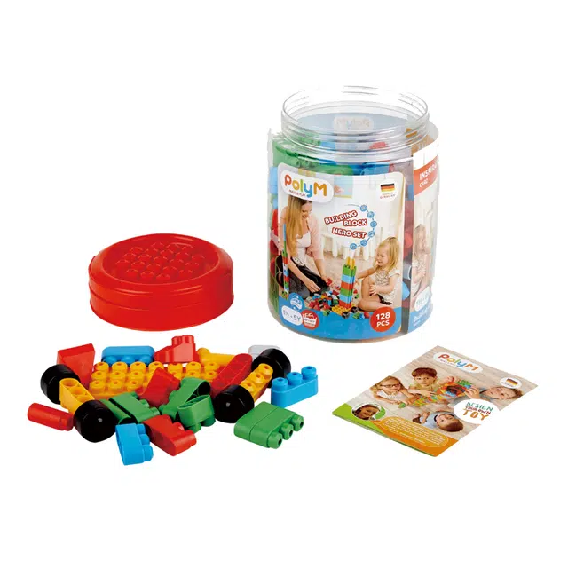 HAPE PolyM 128pcs 760084