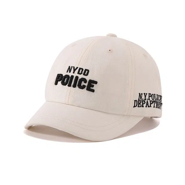 木林森 韩版短檐小众休闲字母刺绣 棉 鸭舌帽 通用