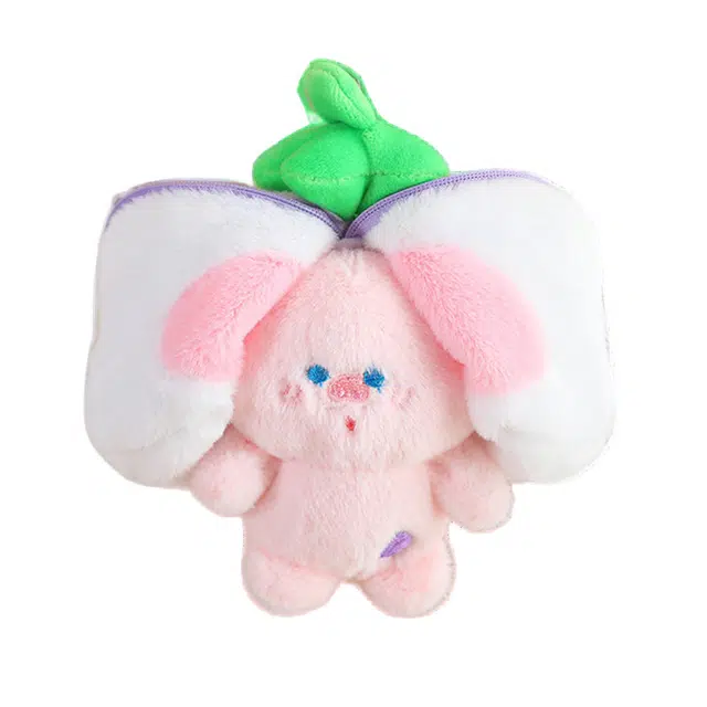 狐狸仙 卡通水果萌趣迷你小动物 玩偶 毛绒挂件