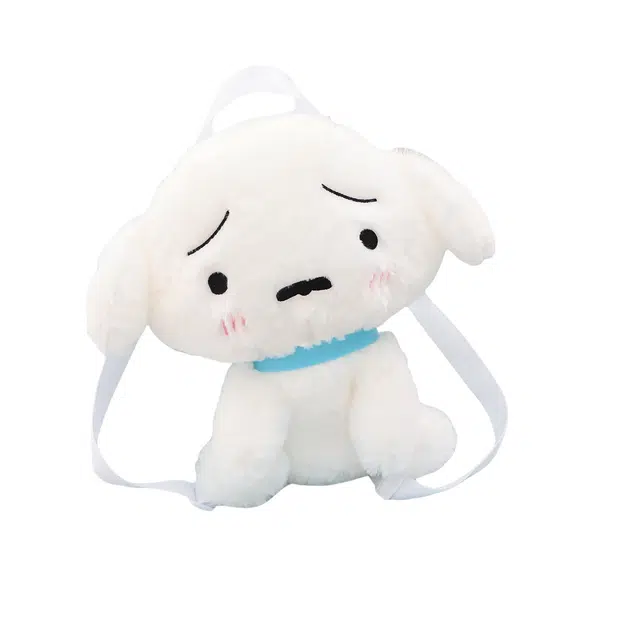 狐狸仙 可爱背包收纳提包狗 小白狗 玩偶周边