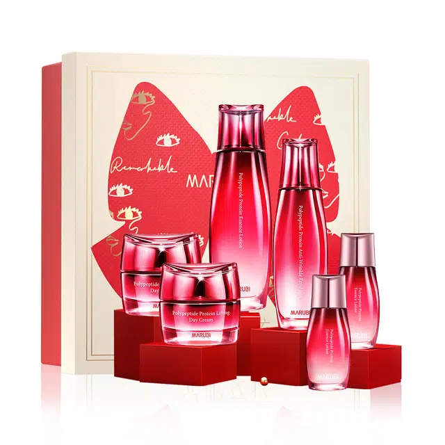 丸美 多肽蛋白精华露乳液面霜 滋润保湿