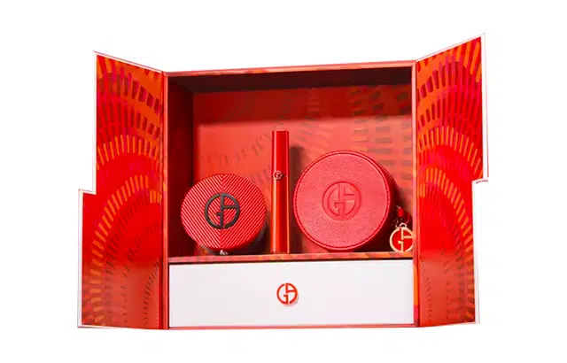 阿玛尼 七夕口红气垫礼盒 提升气色