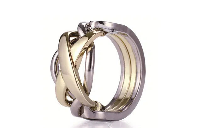 HANAYAMA Cast Puzzle Ring 4