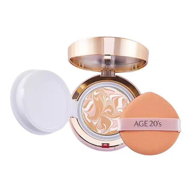 爱敬 钻石黑盒全能气垫 清透奶油肌