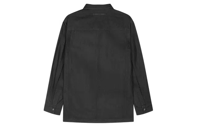 速写 宽松潮流休闲长袖衬衫 男 牛仔藏青