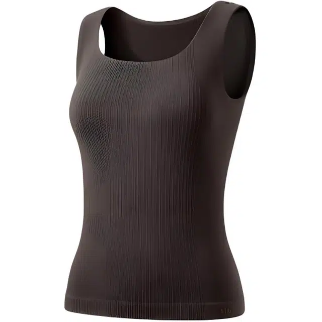 蕉下 无痕带胸垫高弹打底抗静电修身背心保暖上装 女 组合装