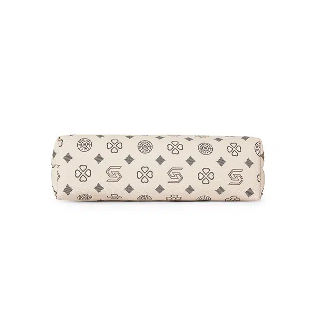 ST&SAT Tote Bag Coffee/Off-White