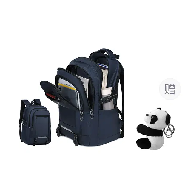 维多利亚旅行者 初中男生减负高中生大学生大容量 聚酯纤维 书包双肩包旅行背包 常规 男女同款情侣款 迷彩黑