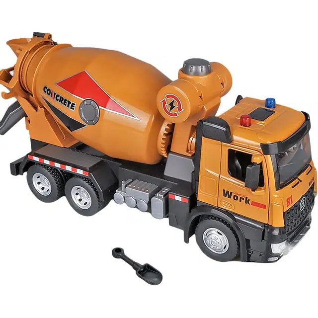 卡威 开门吊车玩具车 合金吊机车 工程车起重机小汽车 成品模型