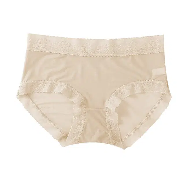 俞兆林 薄款无痕速干抗菌底裆中腰性感蕾丝内裤 女 组合装