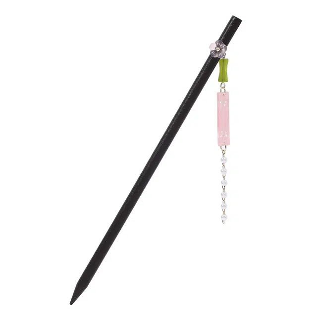 圣所 执扇 流苏步摇新中式国风 木 发簪 女