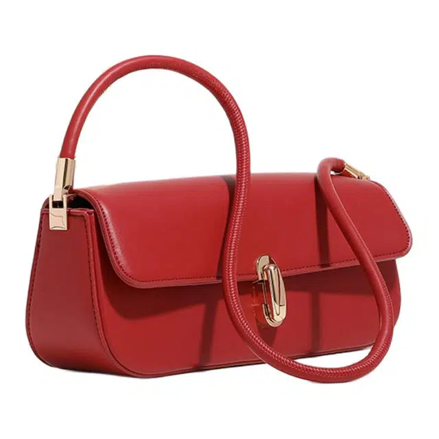 恒源祥 小众设计高级质感通勤 超纤合成革 单肩包 女款 多色