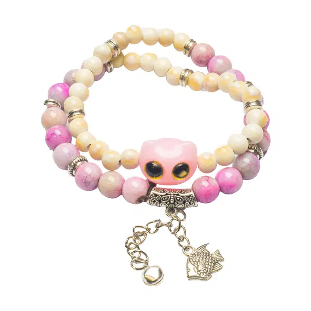 周帝王 安知鱼双圈新中式国风转运珠福气满满财源滚滚佛珠念珠素串前程似锦生日送福气礼盒款 菩提根 手串 女