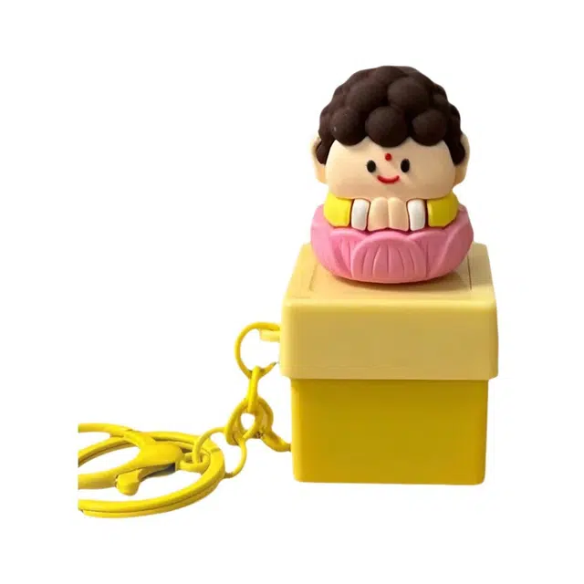 雄俊 莫生气佛祖发声减压按键语音挂件钥匙扣 玩具