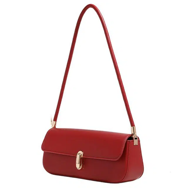 恒源祥 小众设计高级质感通勤 超纤合成革 单肩包 女款 多色