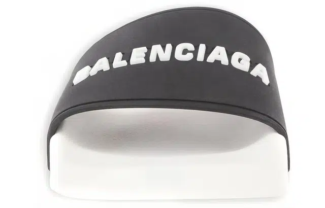 Balenciaga Pool Slide Rubb.Logo