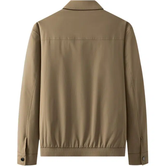 与狼共舞 科技蓄温保暖翻领羽绒服外套 男款