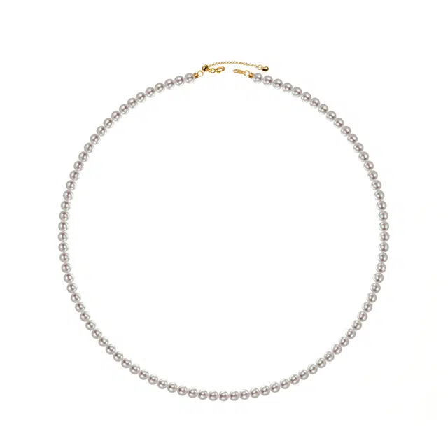 安道子 短款天然 淡水珍珠 项链 女款