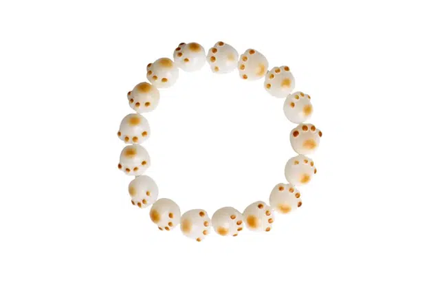 尚银福 炭烧猫爪 国潮新中式小众设计趣味可爱精致感 菩提子/菩提籽 手串 男女同款情侣款