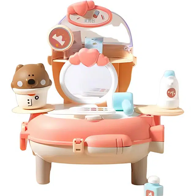 乐乐鱼 小熊背包 迷你小厨房 玩具