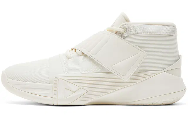 PEAK Taiji White Mid Basketball Shoes