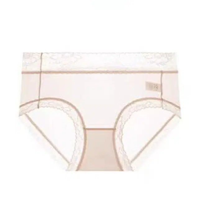 俞兆林 冰肌速干无痕透气裆舒适甜美收腹蕾丝抑菌裤三角裤内裤 女 组合装