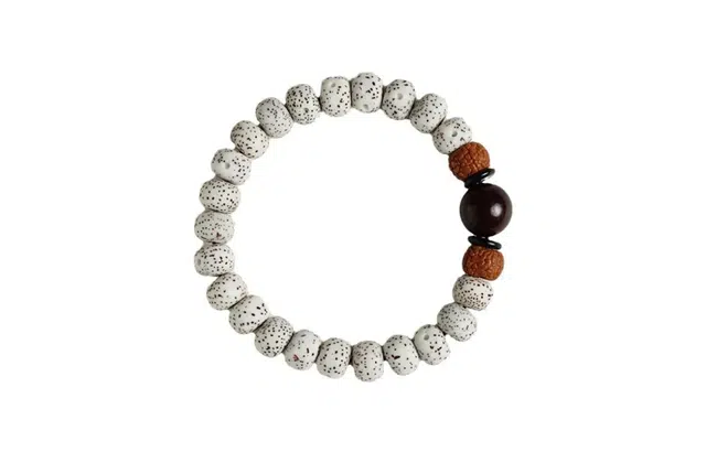 尚银福 金刚星月 新中式国潮 小众设计复古文艺转运平安文玩 菩提子/菩提籽 手串 男女同款情侣款