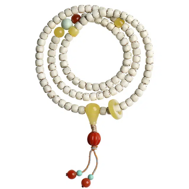 月印百川 国潮大留白高油密多宝转运念新中式复古国潮设计轻奢高级感搭配汉服旗袍 星月菩提 手串 通用