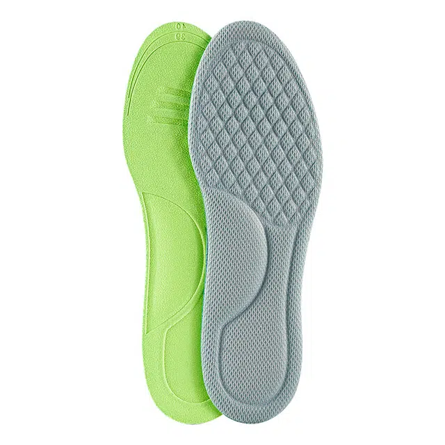 足印部落 汗脚专用吸汗防臭夏天透气软底舒适防滑 海波丽 双面涤纶布 鞋垫 通用
