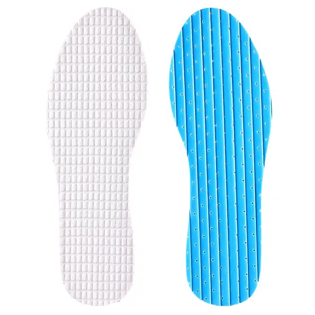 足印部落 超软底舒适乳胶久站不累运动减震踩屎感吸汗防臭透气 立体毛巾布 鞋垫 通用