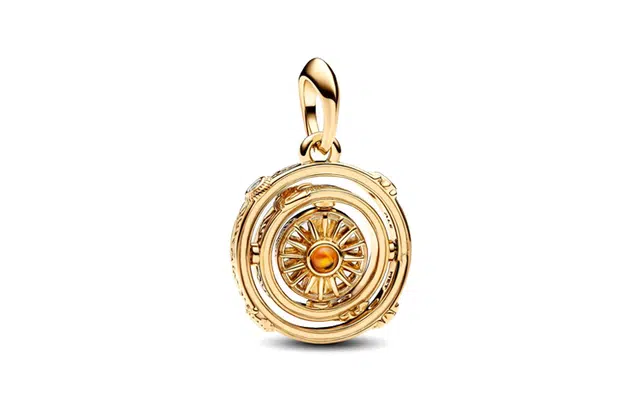 Pandora Game of Thrones Rotating Star Disc Charm Gold