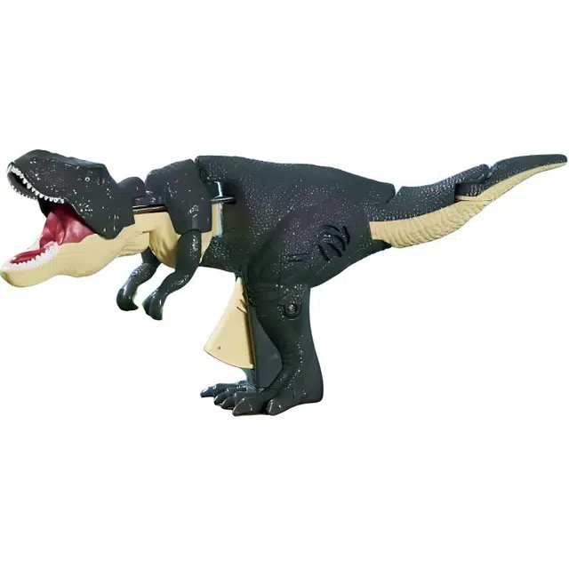 乐乐鱼 按压霸王龙头部摆动 玩具