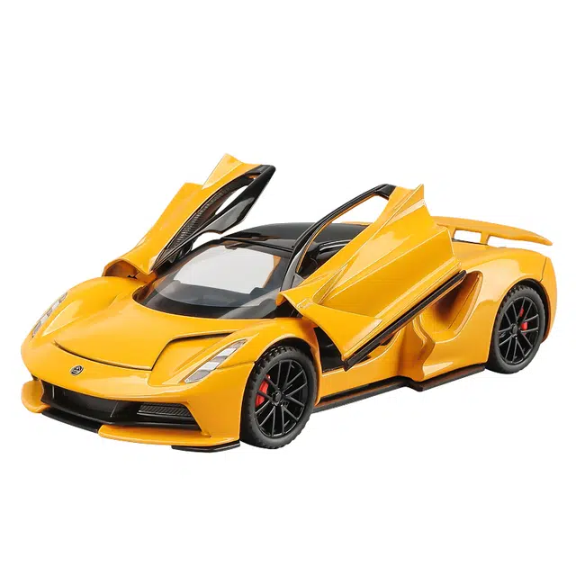 卡威 路特斯车 合金新能源跑车收藏摆件 成品模型