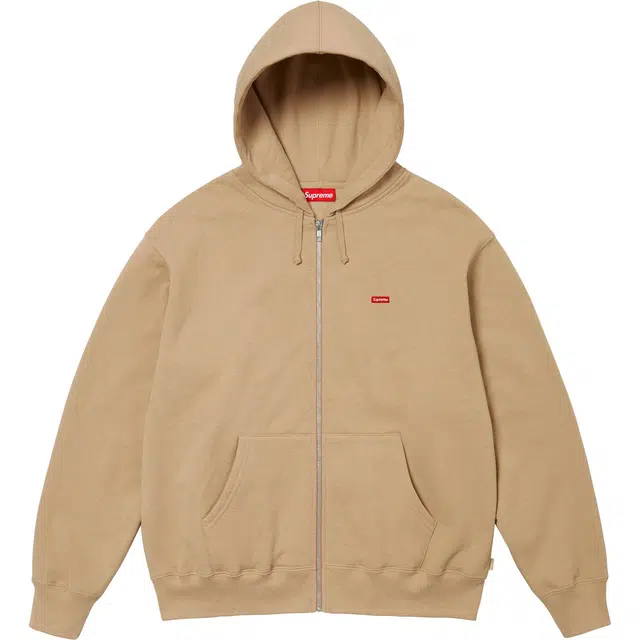 Supreme FW24 WEEK1 Small Box Zip Up Hooded Sweatshirt