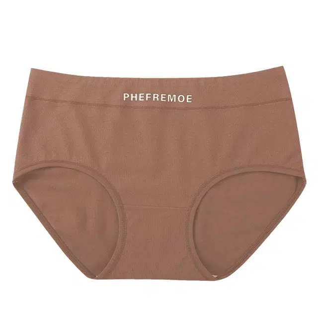 俞兆林 无痕纯色舒适透气抑菌裆内裤 女款 组合装