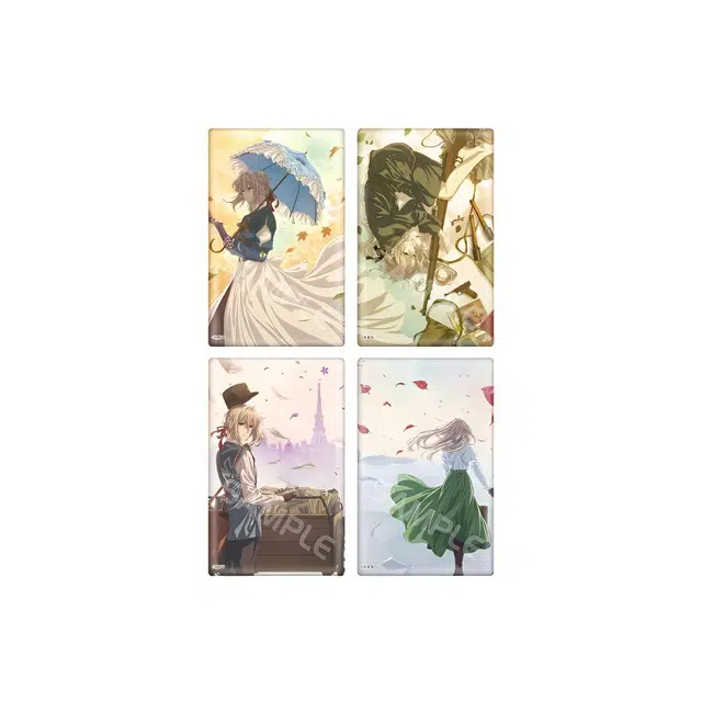 星河动漫 紫罗兰永恒花园 周边 季节系列 谷圈冰箱贴
