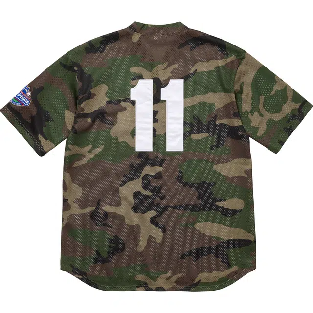 Supreme FW24 WEEK1 S Logo Baseball Henley T