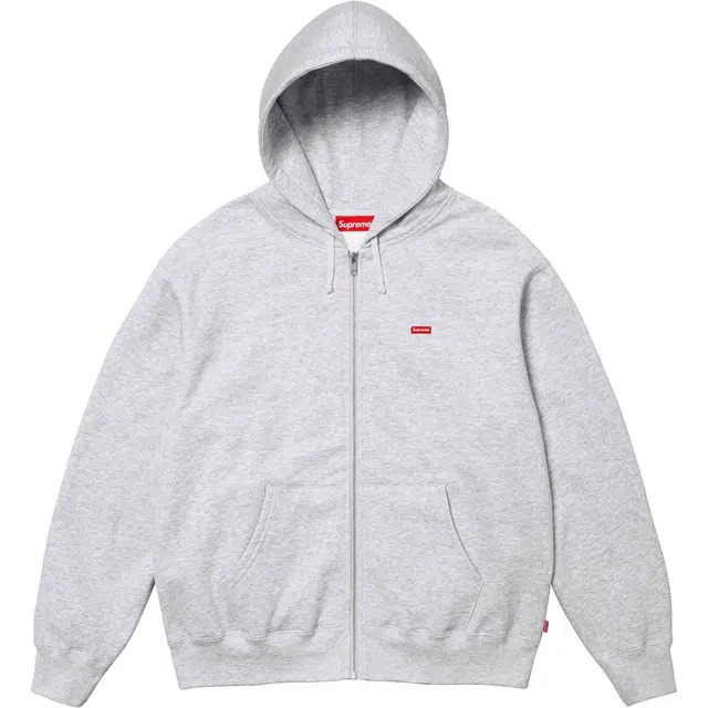 Supreme FW24 WEEK1 Small Box Zip Up Hooded Sweatshirt