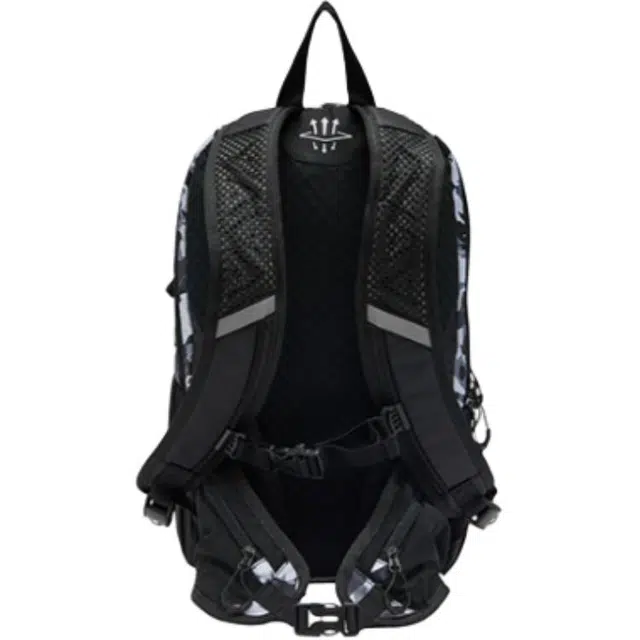 安踏儿童 大容量防泼水轻便 织物 双肩包 常规 青少年 黑色满印