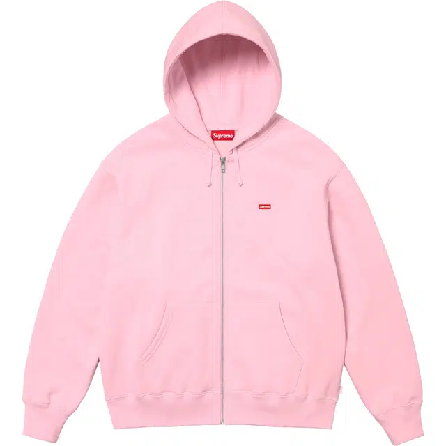 Supreme FW24 WEEK1 Small Box Zip Up Hooded Sweatshirt