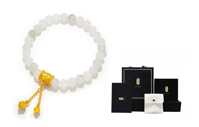 吉珂 如意绵长手链女 转运珠精致百搭气质轻奢国风潮流串珠链小众设计感手链女 文玩 精美礼盒