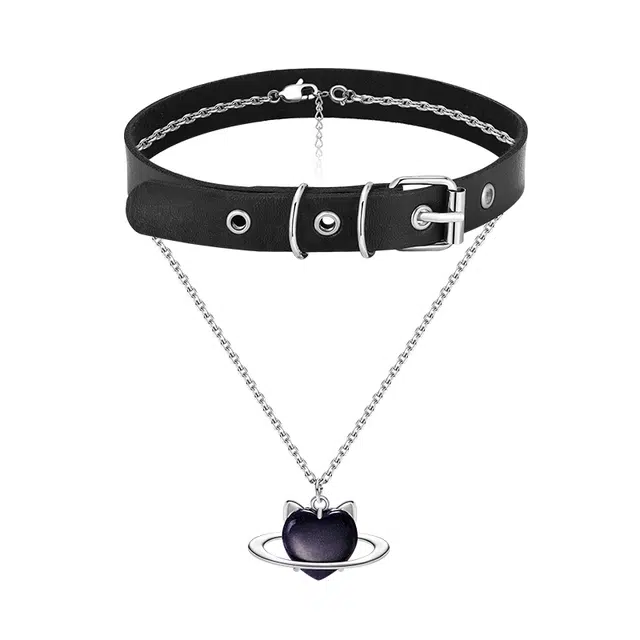PEACE CAT y2kchoker